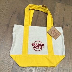 Yellow Mini Trader Joe’s Canvas Tote